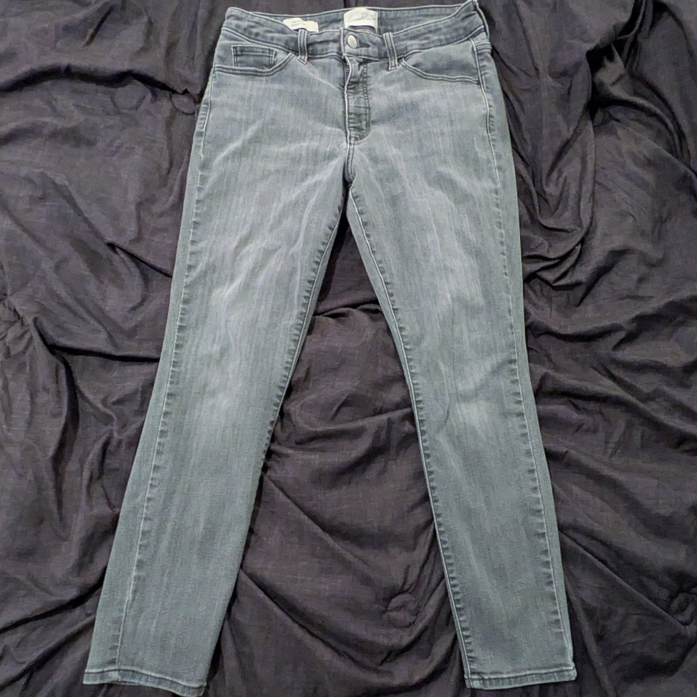 Universal Thread Women's Gray High Rise Skinny Jeans